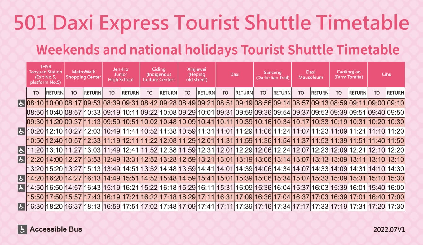 Only available during weekends and national holidays
