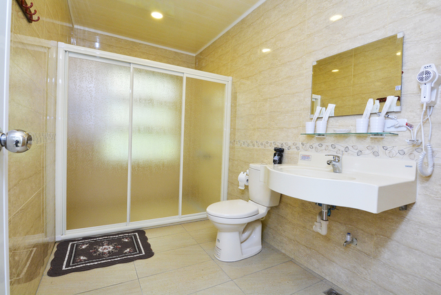 各類房型獨立使用衛浴空間
